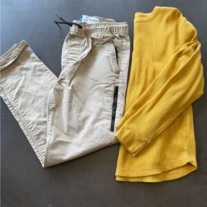 Old Navy boys Large pants and shirt